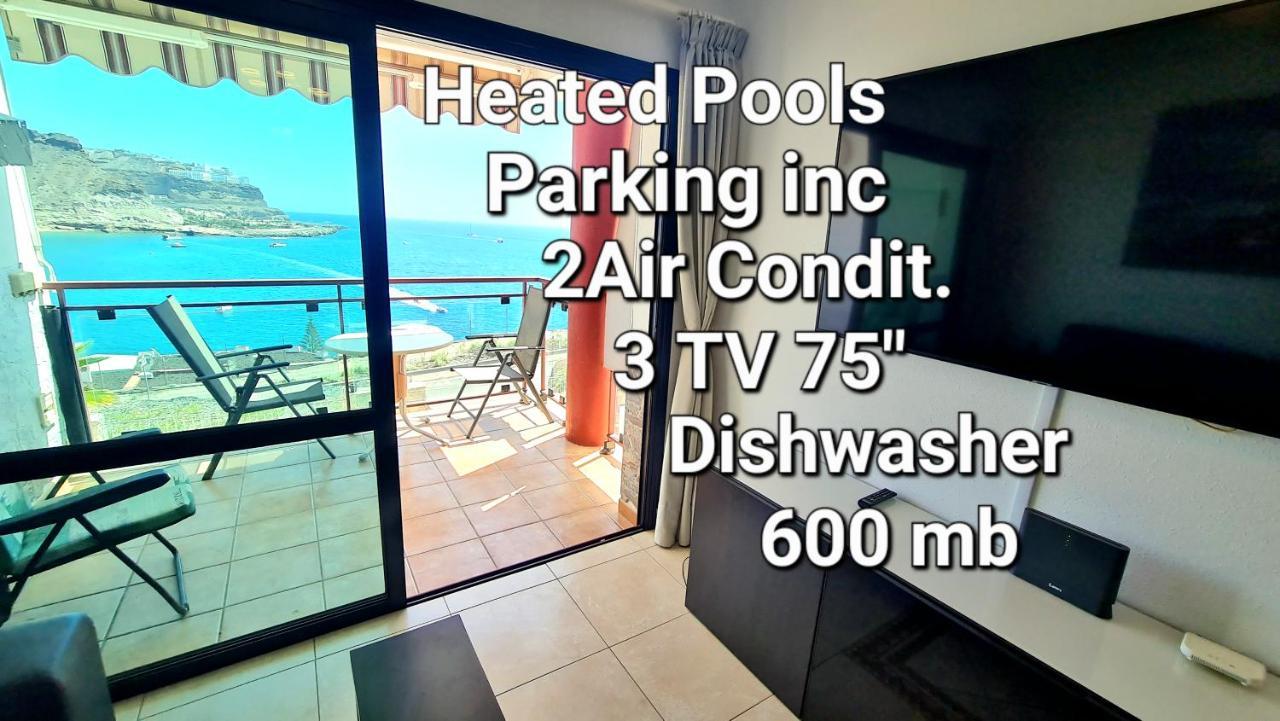 Deluxe 3 Rooms74M2,2Air Condit 2Tv Seaview On Amadores,2 Heatpools, Parking, 600 Mb,Dishwasher,2Lift,,3 Beaches Playa Del Cura  Εξωτερικό φωτογραφία