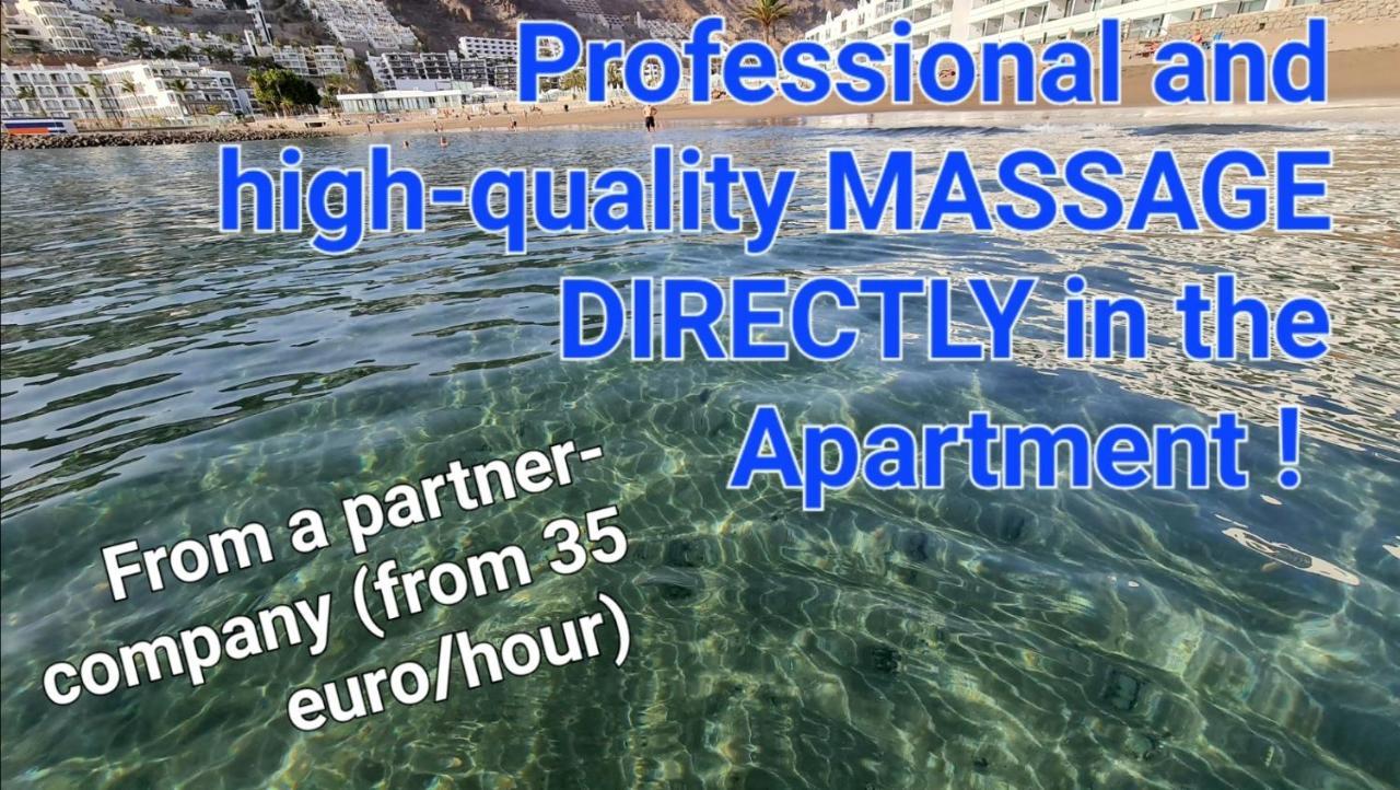 Deluxe 3 Rooms74M2,2Air Condit 2Tv Seaview On Amadores,2 Heatpools, Parking, 600 Mb,Dishwasher,2Lift,,3 Beaches Playa Del Cura  Εξωτερικό φωτογραφία