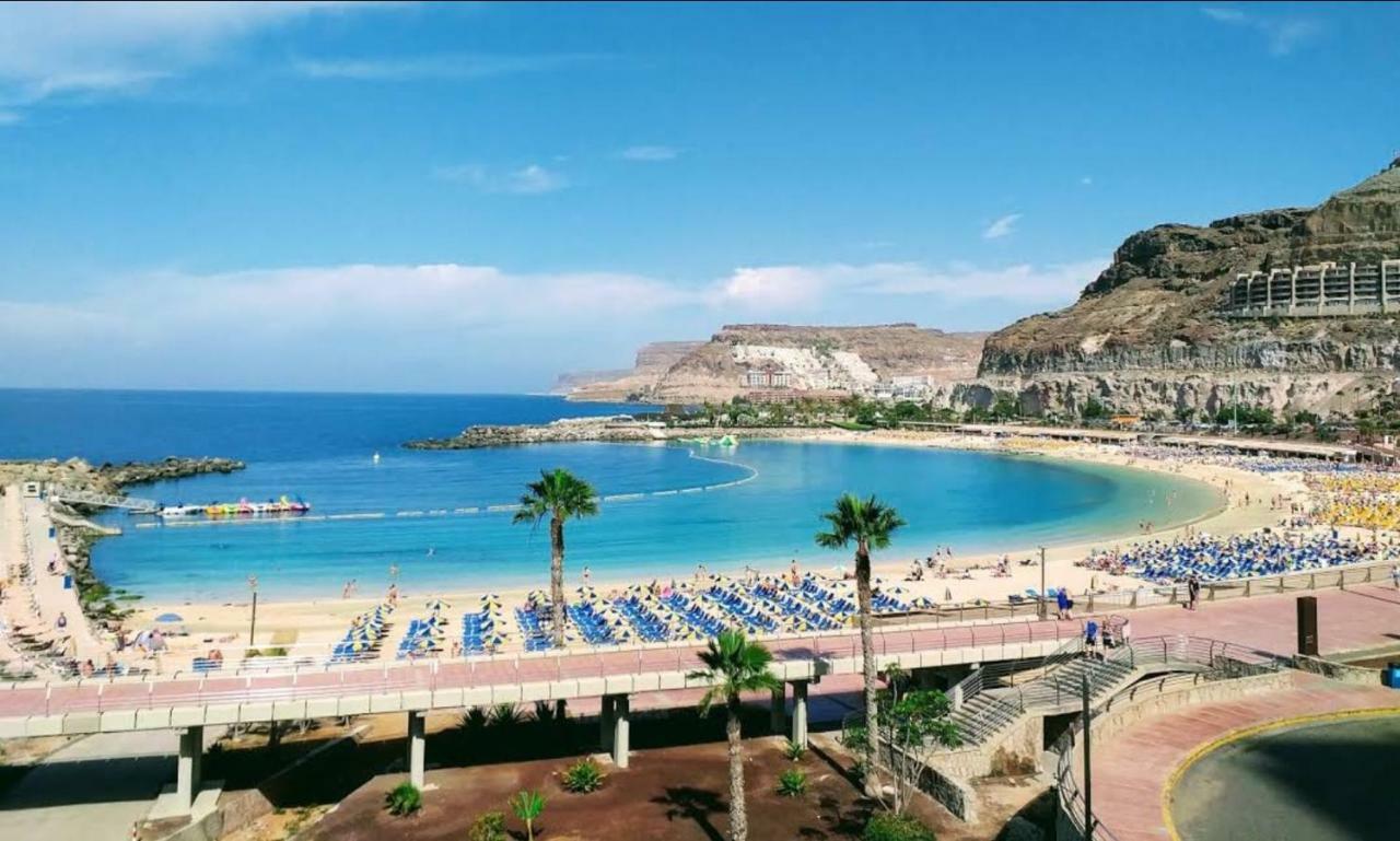 Deluxe 3 Rooms74M2,2Air Condit 2Tv Seaview On Amadores,2 Heatpools, Parking, 600 Mb,Dishwasher,2Lift,,3 Beaches Playa Del Cura  Εξωτερικό φωτογραφία