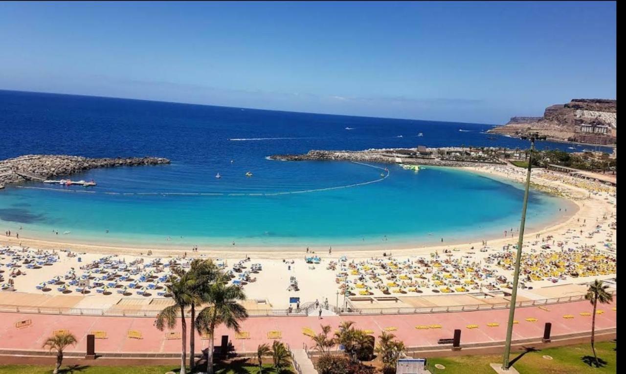 Deluxe 3 Rooms74M2,2Air Condit 2Tv Seaview On Amadores,2 Heatpools, Parking, 600 Mb,Dishwasher,2Lift,,3 Beaches Playa Del Cura  Εξωτερικό φωτογραφία