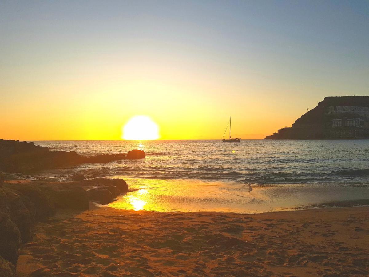 Deluxe 3 Rooms74M2,2Air Condit 2Tv Seaview On Amadores,2 Heatpools, Parking, 600 Mb,Dishwasher,2Lift,,3 Beaches Playa Del Cura  Εξωτερικό φωτογραφία